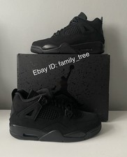 Nike Air Jordan 4 Black Cat GS ⚫️ | UK 6 EU 40 | Brand New | Fast 🚚