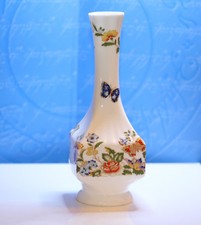 Vintage Aynsley British Bone China Design Cottage Garden Patterned Bud Vase 