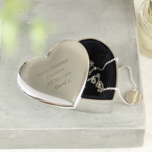 Personalized heart trinket - personalized,