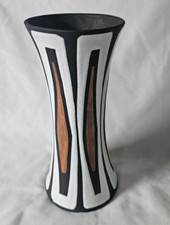 Marianne Starck Michael Anderson Danish tribal ware art pottery vase 1950s