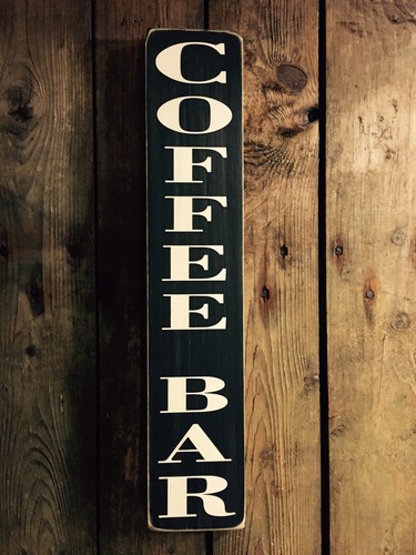 Coffee bar sign cafe - cafe, old