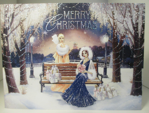 Clintons art deco - art, card