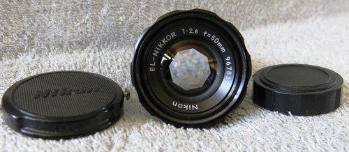 Nikon nikkor 8 50mm - el-nikkor,