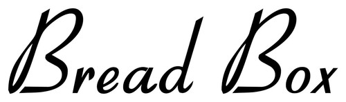 Bread box vinyl sticker - box,