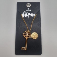 Harry Potter Studio Tour Necklace Gringotts Key - Rare