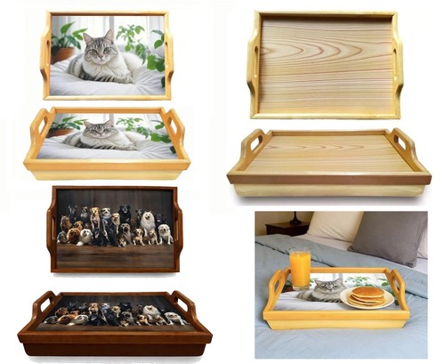 Wooden lap tray - tray, padded