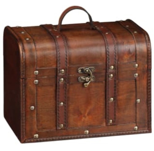 Extra large wooden chest - large,
