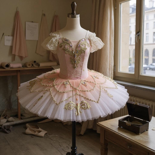Peach ombre ballet tutu - ombre,