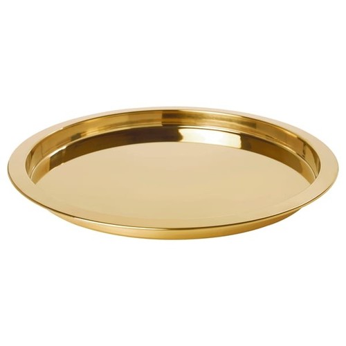 Brass colour serving tray - colour,