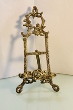 Ornate Brass Tabletop Easel