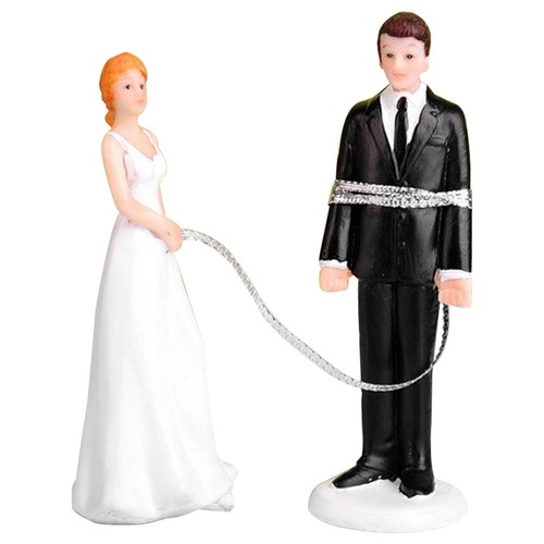 Cake topper wedding funny - wedding,