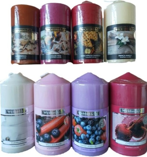 Wickford scented pillar - co,