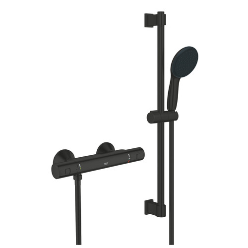 Grohe quickfix black precision - black,