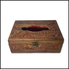 Wooden Tissue Box 15X23cm