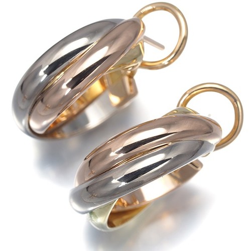Auth cartier earrings trinity - auth,