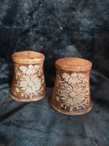 Vintage quantocks pottery salt - vintage,