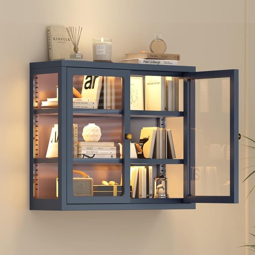 Lighted wall mounted display - wall,