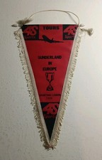 Sunderland Sporting Lisbon 1973 European Cup Football Pennant 4S Sports Tour