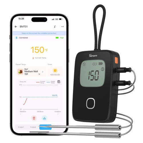 Sonoff bbq meat - sonoff, thermometer