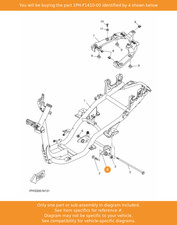 YAMAHA Engine Bracket Comp, 1PH-F1410-00 OEM AEROX
