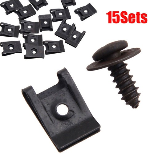 Metal type clip - u-type, car