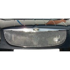 ZUNSPORT SILVER FRONT UPPER GRILLE for CHRYSLER CROSSFIRE 2004-08 ZCR45104