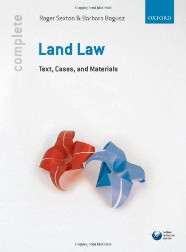 Complete land law text - land, law: