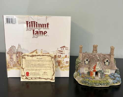 Lilliput lane saffron house - lane, "saffron