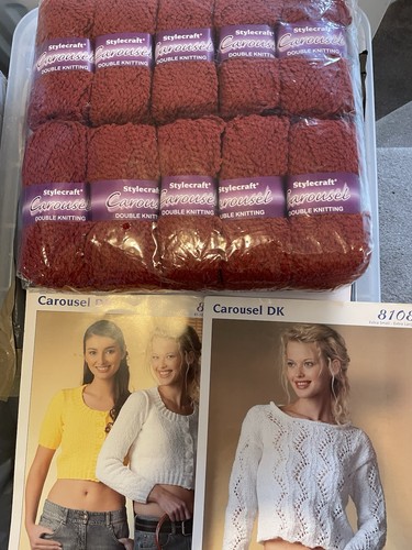 50g carousel wool - 10,