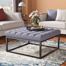Large Square Footstool