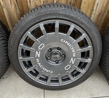 Set of OZ Racing Alloy Wheels