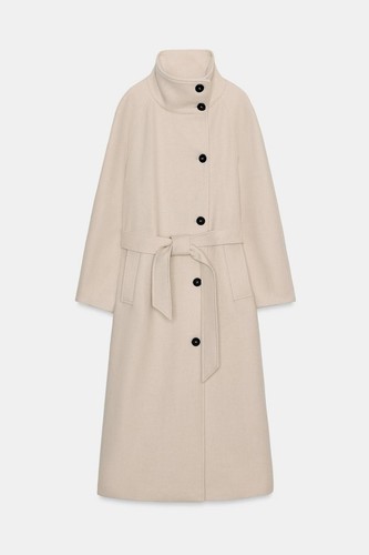Zara ecru cream beige long - ecru,