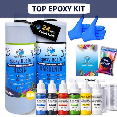 1kg 32oz epoxy resin - resin, kit