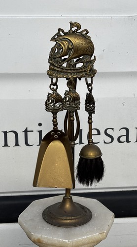 Brass companion set fire - companion, of