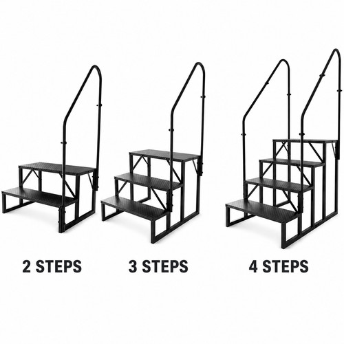 Step steps handrail - step, rv