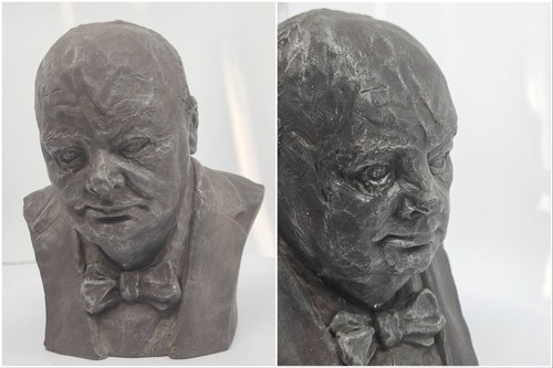 Winston churchill bust - bust, marcus