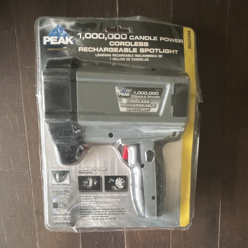 Peak 000 candle power - 1,000,000,