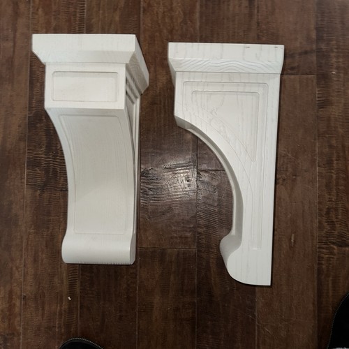 Wood corbels solid oak - corbels, 6.5”w