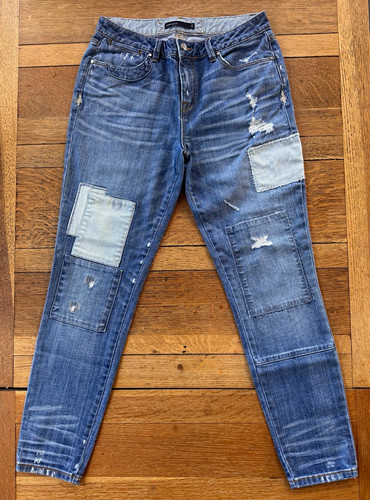 Karen millen blue distressed - blue,
