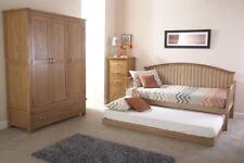 Madrid Wooden Day Bed and Trundle - Solid Wood - Assembly Option-LOCAL DELIVERY