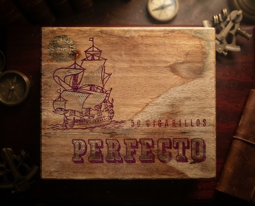 Vintage perfectos wooden cigar - vintage,