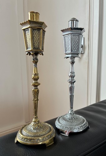 Antique table lighter lamp - antique,