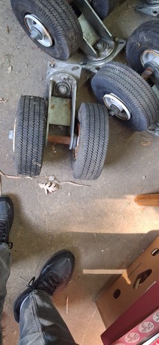 Dual wheel nos pneumatic - nos, 10"