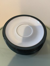 6x Denby Greenwich Green