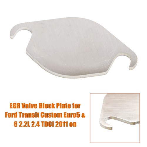 Egr valve block plate - block, ford