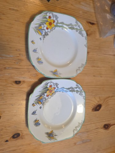 Cake plates melba bone - cake,