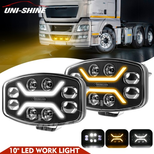 Led oval fog - 2x,