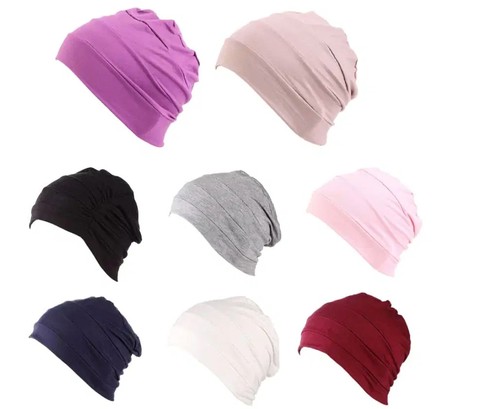 Soft bamboo cancer headscarf - bamboo,
