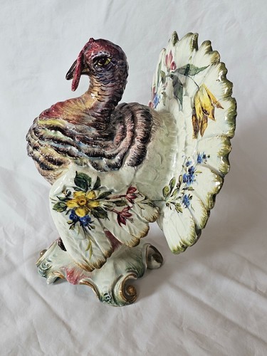 Charming turkey ceramic figure - turkey,