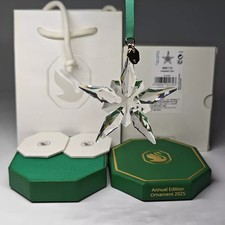 Swarovski Crystal ANNUAL EDITION LARGE CHRISTMAS ORNAMENT 5691172 AUTHENTIC 2025